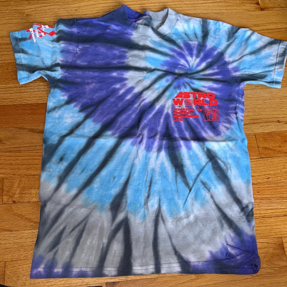 Tie-Dye Travis Scott Official Souvenir Tee